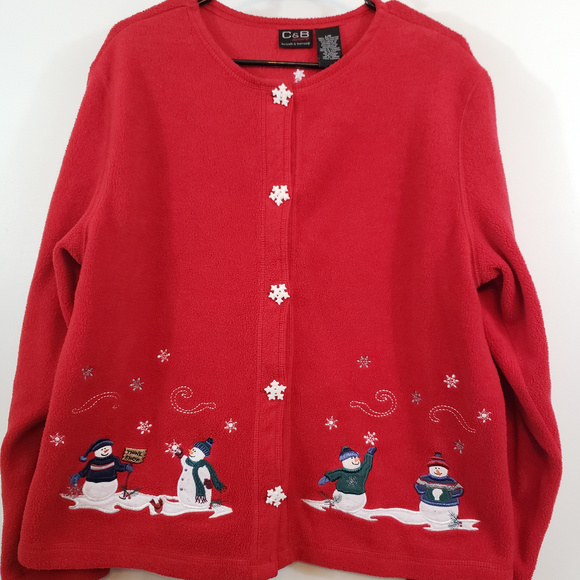 C & B woman's winter fleece size large - Picture 2 of 6
